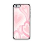 Custom Printed Tpu Cases - Apple Iphone 6 Apple Iphone 6S & 39 Pink Hearts& 39 By