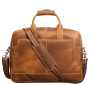 Men's Leather Laptop Bag - Full Grain Leather Briefcase