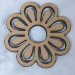 Wood Flower 60MM