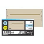 Env Dbl Plain Brown Box 500