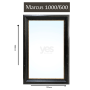 Large Wall Mirror 1000/600 Marcus