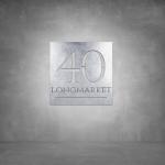 House Number D14 - 300 X 300 Matt White No