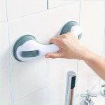 1PC Bathtub And Shower Grab Bars 3 Color Auxiliary Shower Handles Shower Chairs Bathroom Accessories Elderly Wall Grab Bars Disa