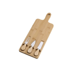 Cheese Cutting Board With 3 Knives