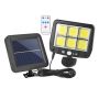 Outdoor 3 Mode Solar Split Motion Sensor Light With Remote Control 120COB