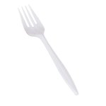 Plastic Forks White X 250