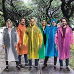 Reusable Waterproof Raincoat With Hood