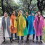 Reusable Waterproof Raincoat With Hood