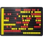 Abacus - 12 X 10 Plastic Beads 2 Colour