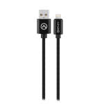 Amplify Linked Series USB To Lightning Braided Cable Blck 1M