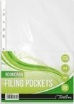 Pp A4 Filing Pockets 80 Micron Clear Pack Of 100