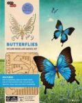 Incredibuilds - Butterflies Deluxe Book And Model Kit