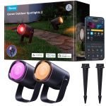 Rgbicww Outdoor Spotlights Smart Lights With 69 Scene Modes