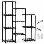 10 Tier Plant Stand Large Multi-pot Flower Stand For Living Room Terrace