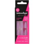 Smudge 24 Piece Press On Nails Deep Berry