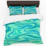 Shades Of Green Duvet Cover Set King