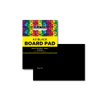 A3 Board Pad 160G 20 Sheet Black