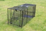Animal Cage Trap Collapsible 90 X 28 X 32CM CH-6606