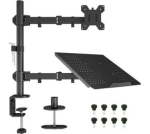 17 Laptop Stand 13-27 Monitor Screen Arm Mount Tilt Swivel Rotate