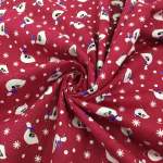 150CM Printed Flannel Fabric Per Meter 3
