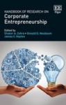 Handbook Of Research On Corporate Entrepreneurship Hardcover