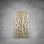 Wall Art D057 - 2900 X 1400 X 20 Indoor Matt Black No