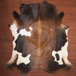 As Grade Nguni Hide 201 Tricolour XXL - Extra Extra Large Tricolour Panelled