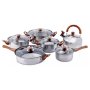 12 Piece Non Stick Cooking Utensil Pots Sets