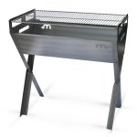 Crossover Stainless Steel Freestanding Braai - 900