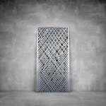 Wall Art D064 - 2900 X 1400 X 20 Indoor Rust Coat Warm White
