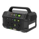 Gizzu Challenger Pro UPS Portable Power Station - 1120Wh - 1000W - Fast Charge