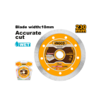 Ingco DMD022301 Wet Diamond Cutting Disc 230MM
