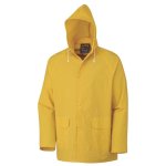 Pioneer Rubberrised Rain Coat Yellow