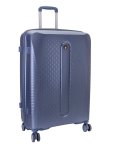 POLO Stellar Large 4 Wheel Trolley Case Blue