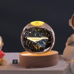 Crystal Ball Night Light - Galaxy Multicolour