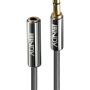 Lindy 3.5MM Audio Male To Female Extension Cable - Cromo Line - 3M