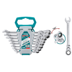 Totai Total Spanner Set 8PC Flexible Ratchet 8-19MM