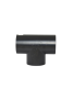 Pool Fitting Pvc T-piece 50MM Black Onlinepoolstore.co.za