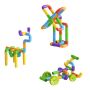 71 Piece - Interlocking Pipe Construction Set 71 Pieces - Multicolor