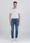 Anbass Pantalone Slim - Medium Blue