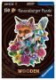 150PC Wooden Puzzle Colourful Fox