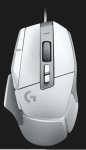 Logi G502 X Wired Gaming Mouse - White