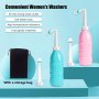 Suolaer Portable Bidet For Women - Odorless Solid Travel & Camping Wash Bottle With Storage Bag For Body And Private Parts