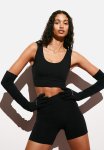 Softmove Medium Support Sports Bra - Black