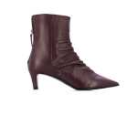 Nappa Ankle Boots -bordo