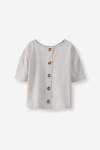 GIRLS Boxy Top - 10 Sand