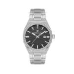 Premium Men's Round Quartz Watch With Anthracite Dial