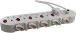 Multiplug 11 Way 5 X 3 Pin 6 X 2 Pin Switched