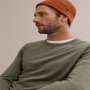 Cot Blnd Rib Beanie