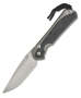 Large Sebenza 31 Black Canvas Micarta Glass Blasted Magnacut L31-1652